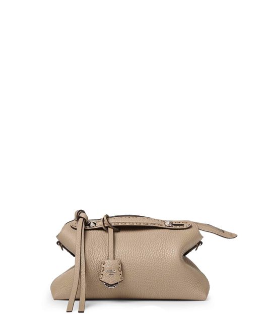 Fendi Natural Dove By The Way Selleria Medium Bag