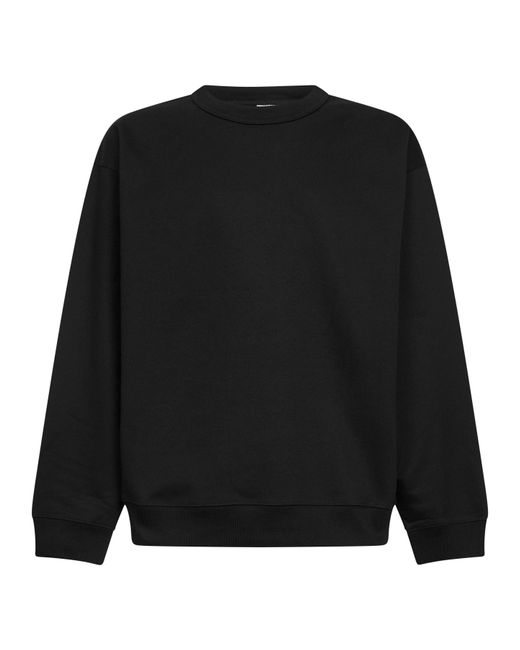 Dries Van Noten Black Cotton Oversized Sweatshirt<Br for men