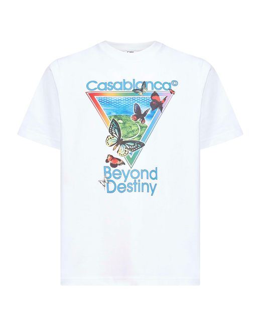 Casablanca Blue T-Shirts for men