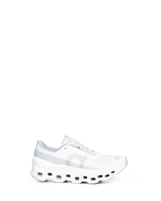 On Shoes White Cloudmster 1 Sneakers