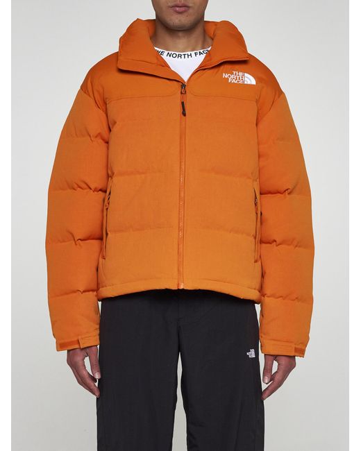 The North Face Orange M 92 Quilted Ripstop Down Jacket for men