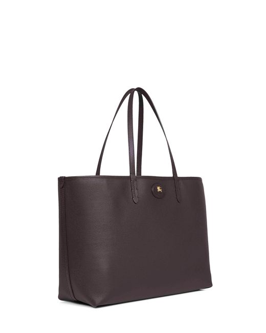 Burberry Purple Bloomsbury Medium Reversible Tote Bag