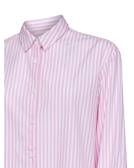 Mc2 Saint Barth Pink Shirt Brigitte Cotton