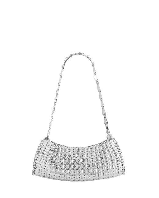 Rabanne White 1969 Clutch Shoulder Bag
