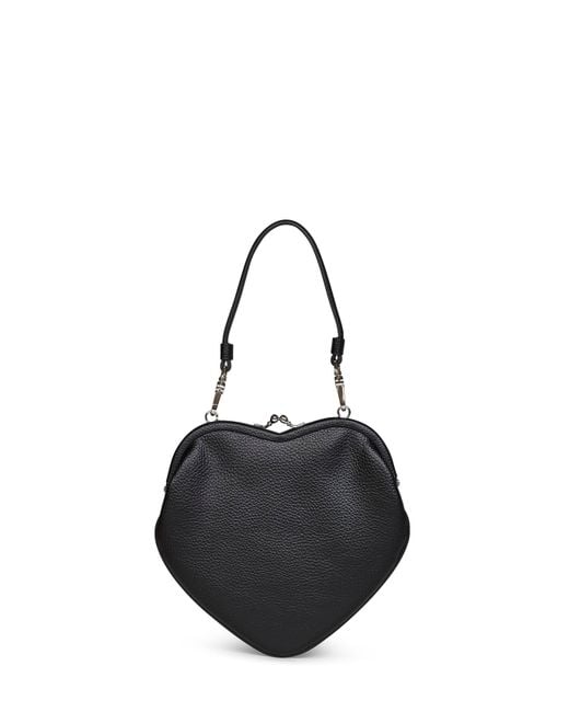 Vivienne Westwood Black Belle Heart Frame Handbag
