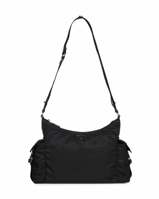 PRADA VIAGGIO Black Prada Explore Crossbody Bag for men