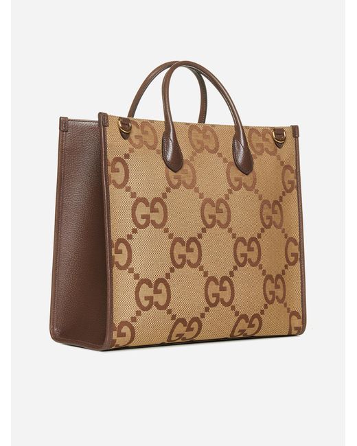 Gucci Natural Jumbo gg Tote Bag for men