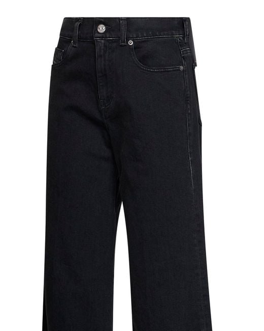 DIESEL Blue Comfort Denim Flare Medium Waist 1978 D-Akemi Jeans