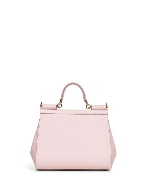 Dolce & Gabbana Pink Large Sicily Handbag