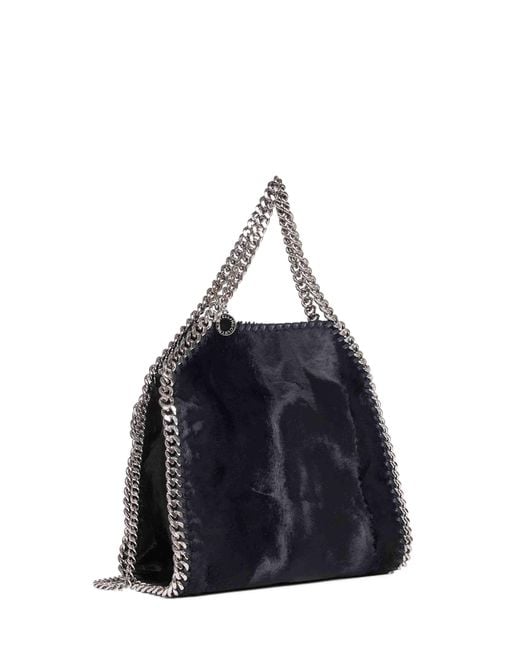 Stella McCartney Blue Falabella Mini Tote Bag