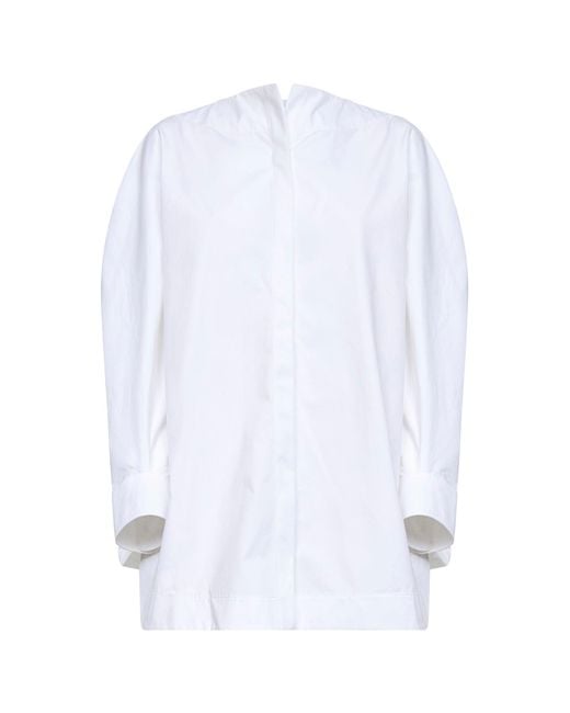 Jacquemus White The Pittore Bouffant Shirt