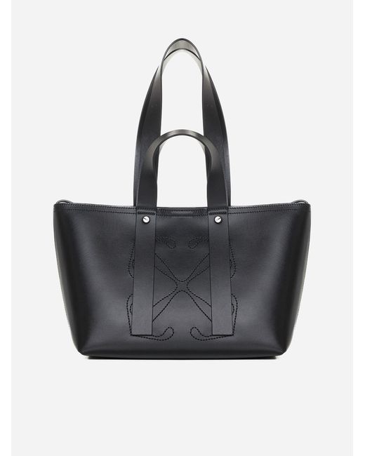 Off-White c/o Virgil Abloh Black Small Day Off Tote Bag