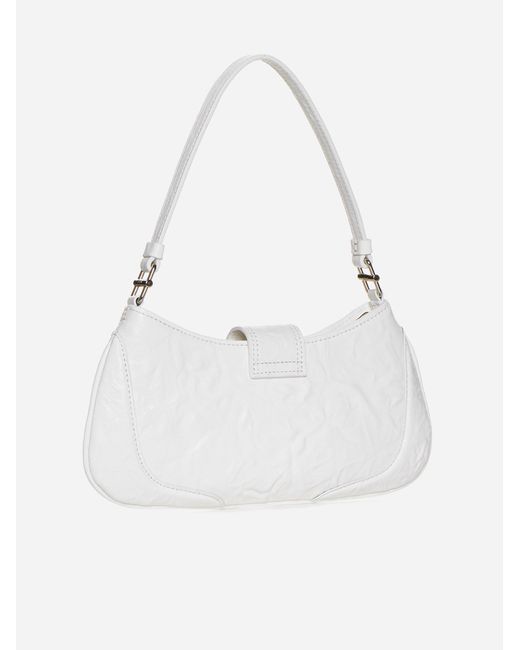 OSOI White Brocle Small Leather Bag