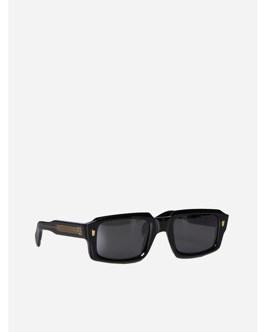 Cutler & Gross Black Limited Edition Rectangle Sunglasses for men