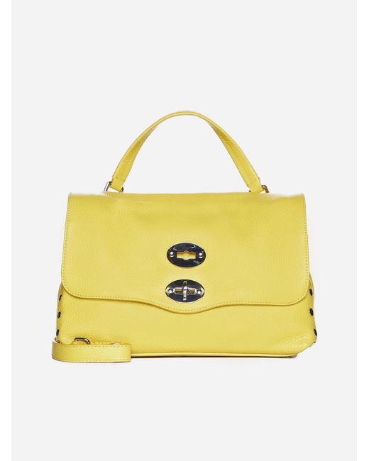 Zanellato Yellow Postina S Daily Leather Bag