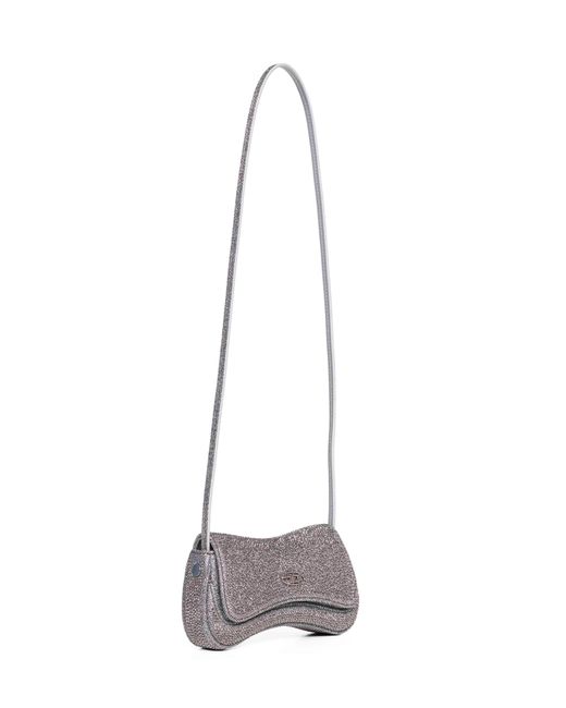 DIESEL White Play Crossbody Xs Crossbody Bag