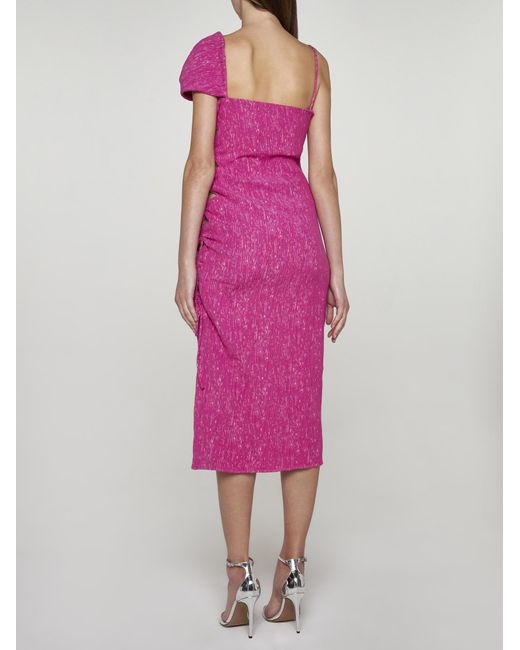 Stine Goya Pink Annete Cotton-blend Dress
