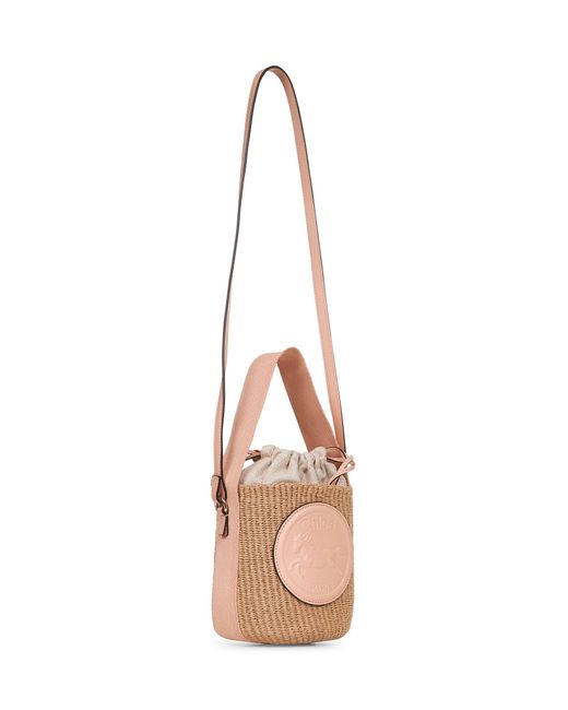 Borsa Cesto Piccola Horse Medal di Chloé in Pink