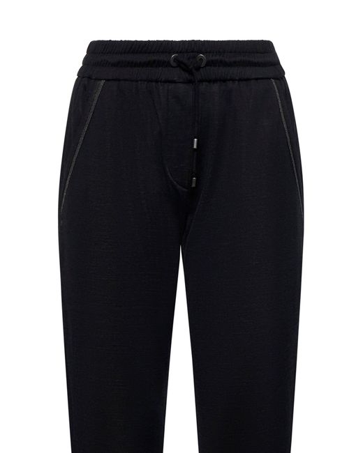 Brunello Cucinelli Blue Pantalone Jogging