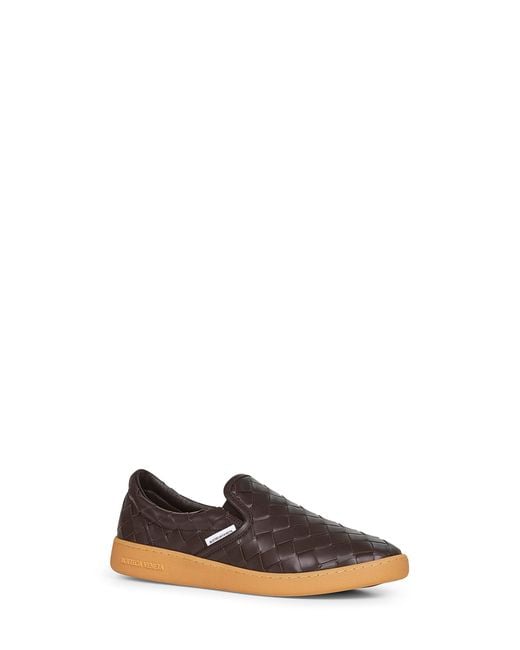 Bottega Veneta Multicolor Intrecciato Leather Sawyer Sneakers for men