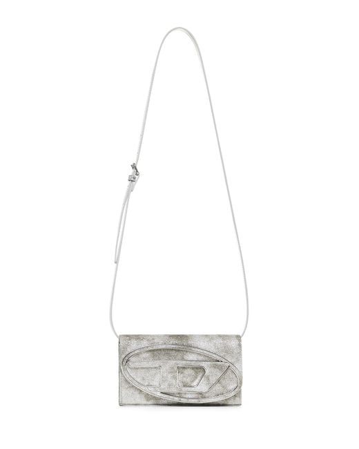 DIESEL White 1Dr Wallet Strap