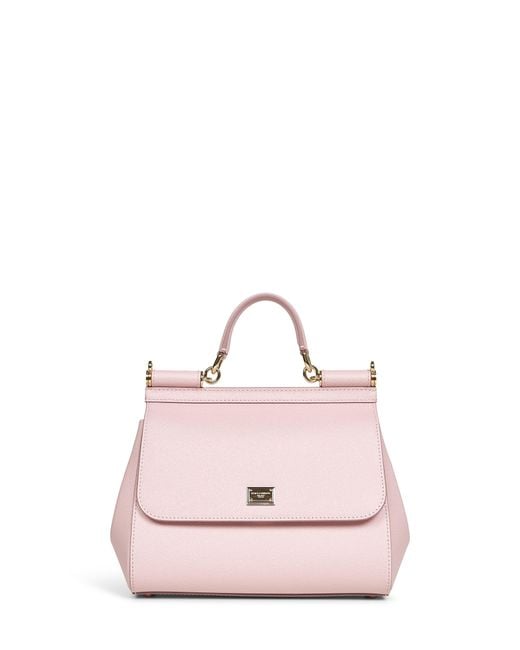 Dolce & Gabbana Pink Large Sicily Handbag