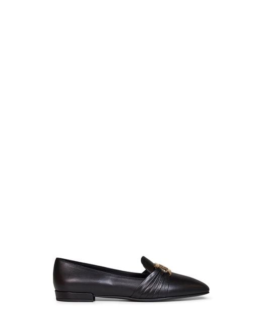 Ferragamo White Lumie Loafers With Gancini Ornament