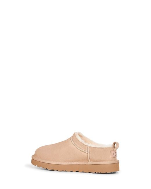 Ugg Natural Sand Classic Micro Mules