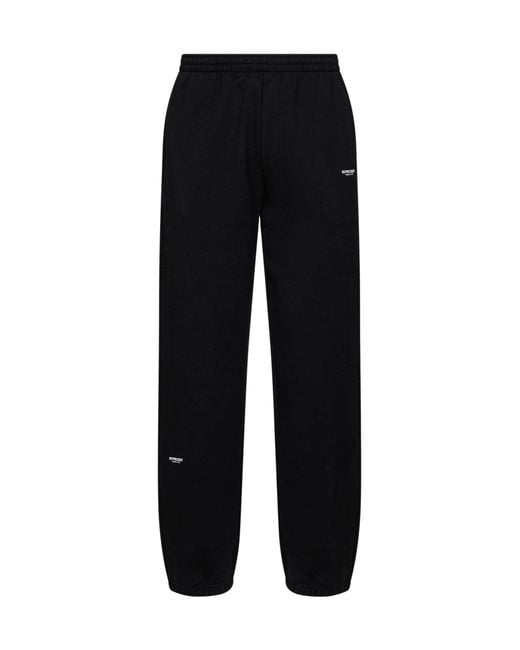 Represent Black Cotton Micro Owners Club Sweatpants for men