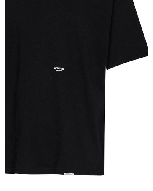 T-Shirt Micro Owners Club di Represent in Black da Uomo