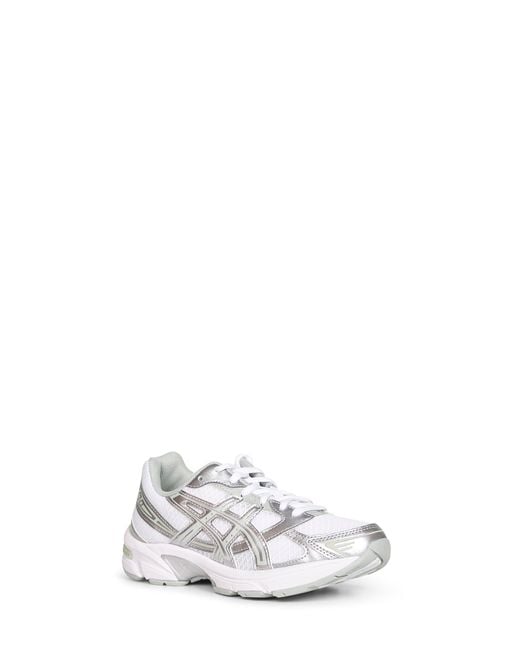 Asics White And Sage Frost Gel-1130 Sneakers