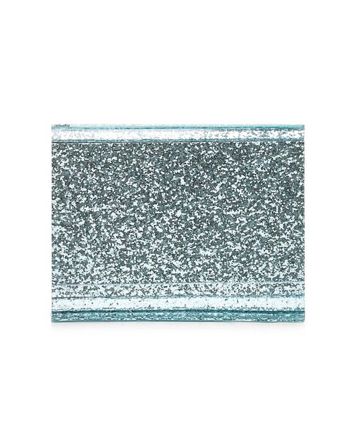 Jimmy Choo Blue Aqua Candy Clutch