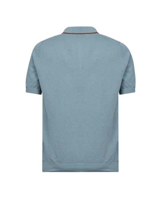 Polo di D 40 in Blue da Uomo