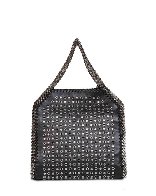 Stella McCartney Black Falabella Mini Tote Bag