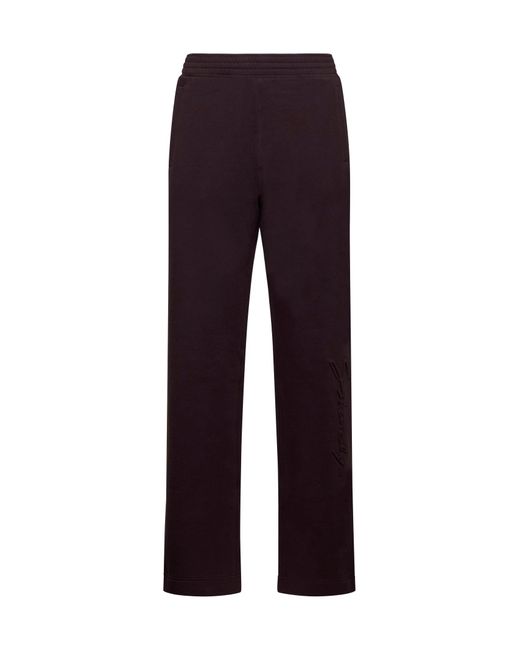 Givenchy Blue Burgundy Signature Jogging Trousers for men