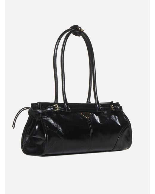 Prada Black Leather Medium Handbag