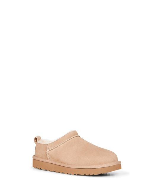 Ugg Natural Sand Classic Micro Mules