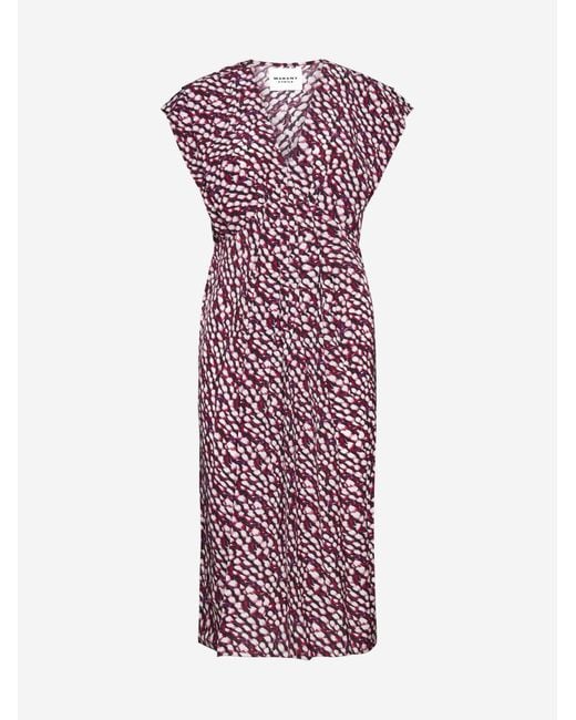 Isabel Marant Purple Marant Etoile Dresses