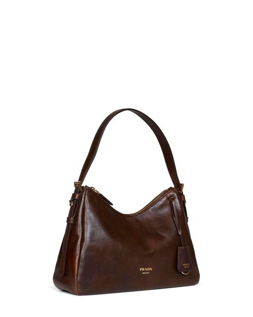 Prada Brown Explore Cocoa Handbag