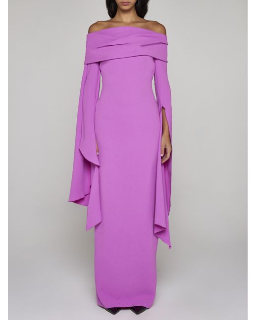 Solace London Pink Arden Maxi Dress