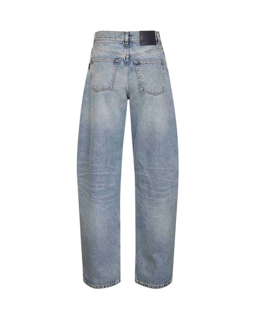 Haikure Blue Light Cotton Denim Bibi Jeans