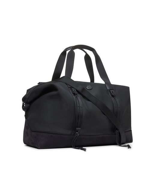 Moncler Black Tech Duffle Bag for men