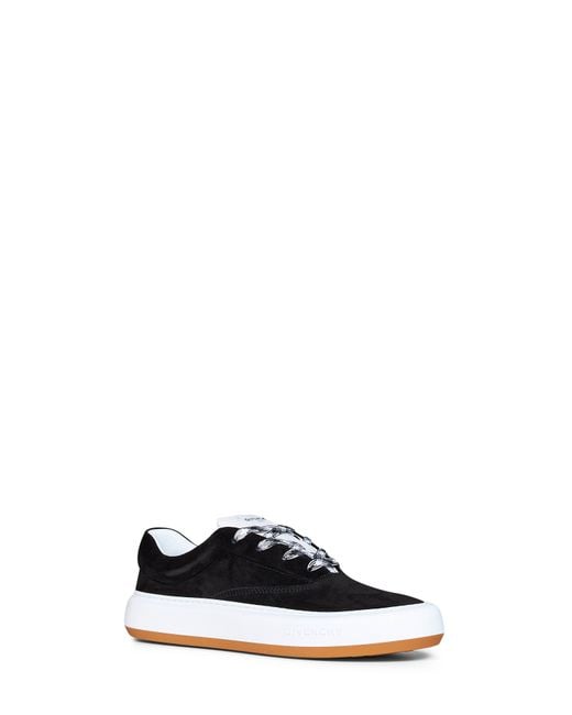 Givenchy Black Suede New City Sneakers for men