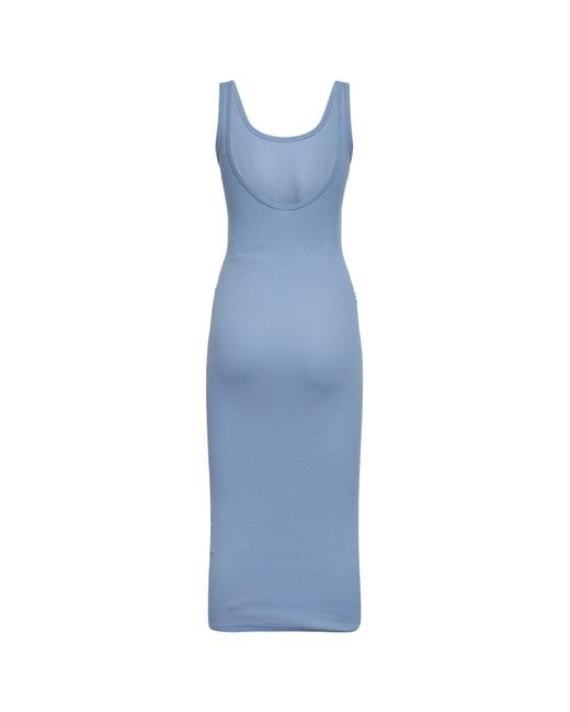Mc2 Saint Barth Blue Midi Tank Dress Jennifer