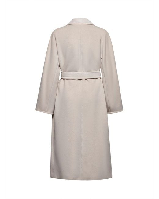 Max Mara White 101801 Icon Coat Special Edition