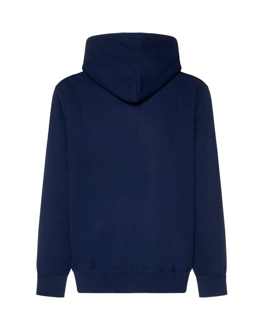 Polo Ralph Lauren Blue Full Zip Hoodie for men