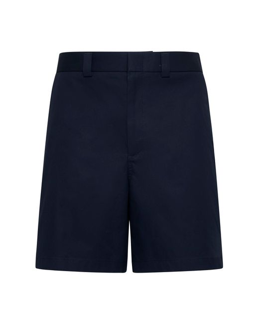 ショートパンツ GUCCI BLUE COTTON SHORTS Gucci Cotton Shorts in Blue for Men | Lyst