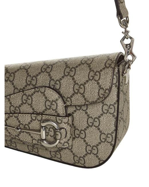 Gucci Metallic 1955 Horsebit Gg Canvas Mini Bag