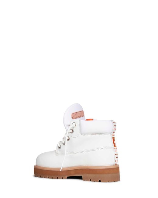 PDF White Off Leather Strada Ankle Boots<Br for men