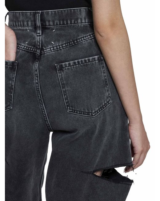 Maison Margiela Blue 'Cut' Jeans By